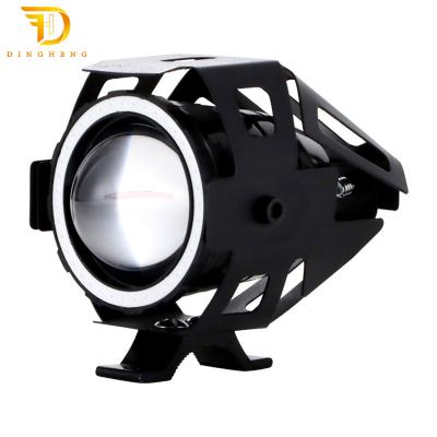 China 2021 Hot Sale 10W 12V-80V Ip67 Farol De LED U7 Lampu Head Lamp U7 Motorbike Motorcycle LED Headlight for sale