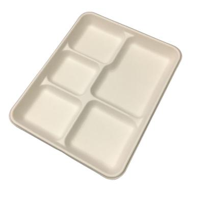 China Biodegradable Biodegradable Disposable Food Tray for sale