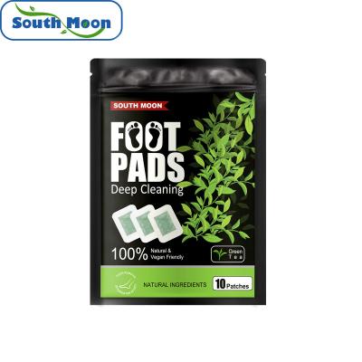 China Easy and comfortable Hot selling south moon foot detox pads relax feet patch pain relief patches for promoting sleeping deep cleansing pads for sale