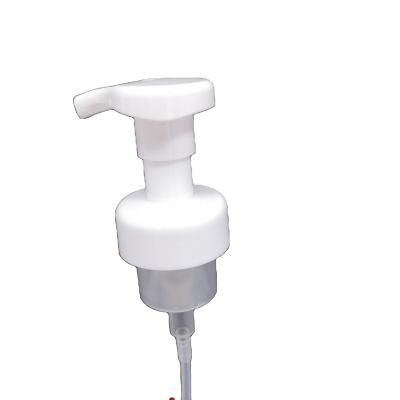 China Non Refillable Plastic Liquid Soap Foam Lotion Pump Lock Dispenser Pumps For Shaving 40mm 43mm for sale