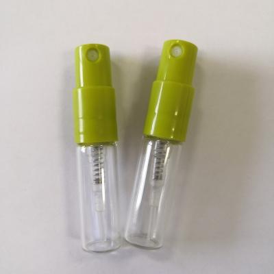 China Mini Beverage Refillable Glass Perfume Bottle 2ml/3ml/5ml for sale