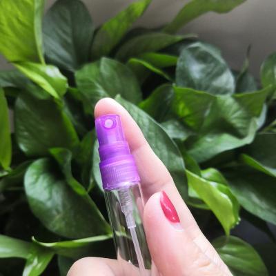 China Transparent Empty Personal Care Cosmetic Perfume Bottle Empty Clear Tube Glass Bottle With 12mm Screw Sprayer for sale