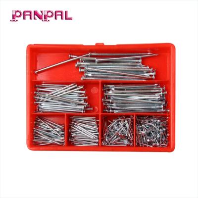 China Tie Down BSCI Approved Hot Sale 450pc Matched Joint Steel Nail for sale