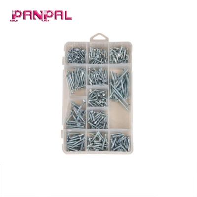 China Flat BSCI Approved China Factory ZY1255 Wood Screws Assortment for sale