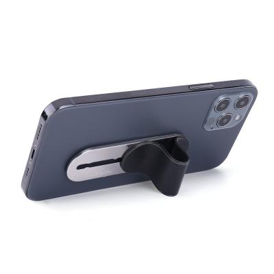 China Stainless Steel+TPU Portable Phone Holders Factory Price Small In Stock Phone Holder Tablet Stand For IOS ANDROID Smart Phones for sale