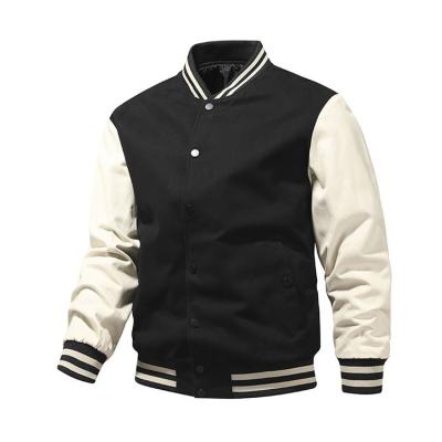 China Waterproof Zipper Baseball Chief Jacket Coat For Men Casual Jackets Plus Size Softshell Jacket Embroidered Casual Men for sale