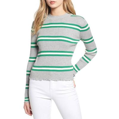 China Light green cos sweater autumn sweater women wool knitwear anti-shrink sweater for sale