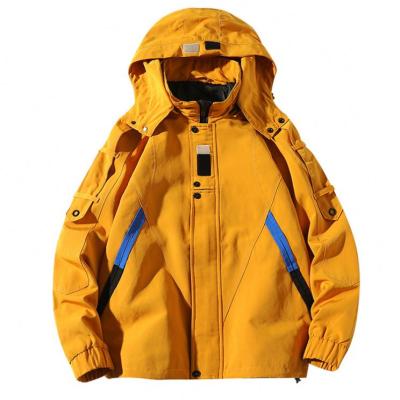 China 2022 Varsity Warm Winter Stripper Cargo Coat Sale Hooded Waterproof Jackets Men Plus Size Parka Bomber Jacket for sale