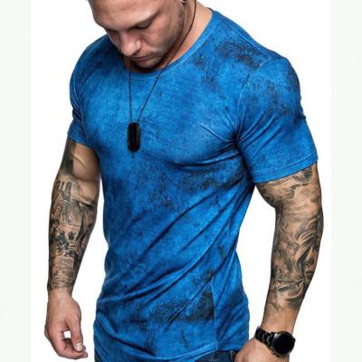 China wholesale Custom Simple Logo T-shirt Unisex Tie Dye Oversize Design Anti-wrinkle Fitness Vintage Cheap T-shirt for sale