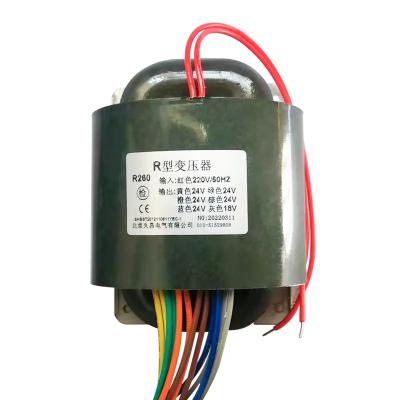 China Industrial power supplies r-type transformer R8-R5000 full power dry pure copper direct voltage regulator for sale