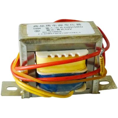 China Industrial power supplies 10W power transformer 220 high quality e-type input 50HZ frequency 6v output small for sale