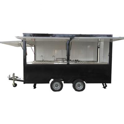 China Vegetable processing plant food trailers and trucks car for fast food hand push food cart for sale for sale