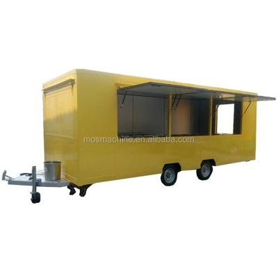 China HOT SALE Vegetable Processing Plant Food Carts Mobile Trailers Fast Food Trailer Trucks for sale