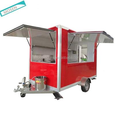 China mobile vegetable processing factory fast food trailer china food cart in pakistan for sale