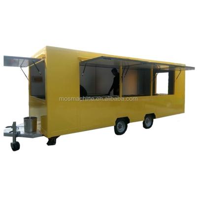 China Vegetable Processing Plant Customized Mobile Dining Car Ice Cream Food Vending Cart Fast Food Cart Mobile Hot Dog Food Truck For Sale for sale