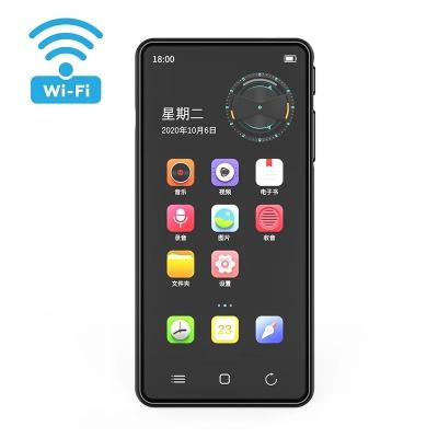 China Original RUIZU H8 WIFI Android Card MP3 Player BT V5.0 Touch Screen 4.0inch 16GB Music mp3 player with Speaker, FM, EBook, Recorder for sale