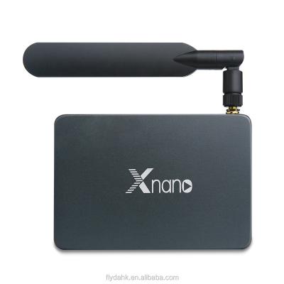 China Realtek RTD1295 8G 16G Media Player SATA USB 5DB External Antenna 2.4/5.8G WiFi 4k Smart Set Top Box HD TV Xnano X5 Android 6.0 TV for sale