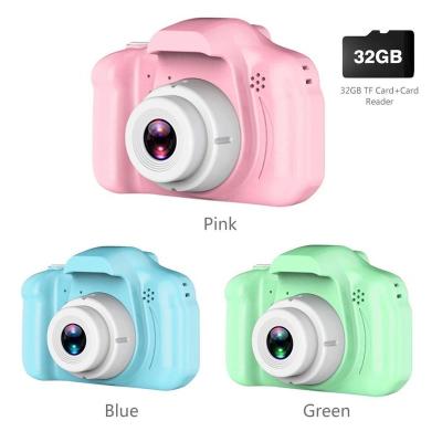 China Waterproof/Shockproof Kids Camera Screen Waterproof Camera 8 Million Outdoor Children Photography Cute Cartoon Pixel Kids Camera 1080P HD Video Toy for sale