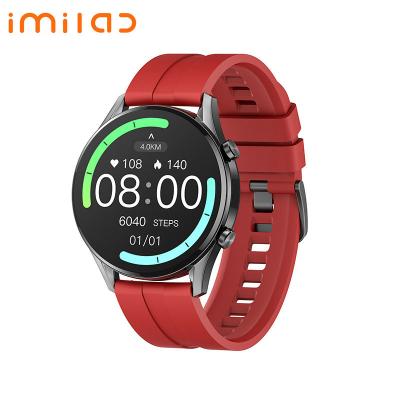 China IP68 Waterproof Men's Imilab w12 Waterproof Sports Screen Touch Watch Smart Watch Heart Rate Smart Watch for sale