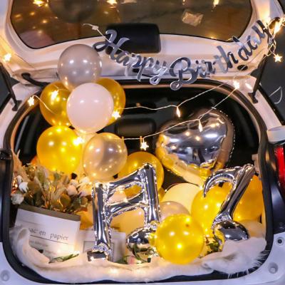 China Festival car trunk surprise balloons decoration birthday wedding supplies valentines day balloons for sale