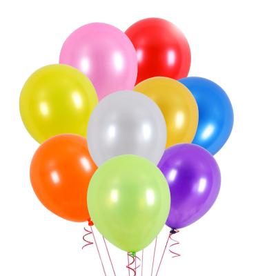 China Wholesale Birthday Wedding Festival China Party 12 Inch Balloon Happy Birthday Decoration Party Set Latex Pearl Balloon for sale