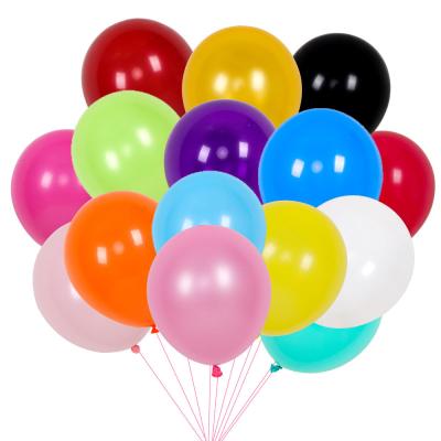 China Birthday Wedding Festival Party Latex 10 Inch Festival Matte Balloon Graduation Birthday Decorations Party Balloon for sale