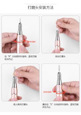 China 5 kinds wholesale 5 kinds manufacturer electric drill machine portable nail art drill for sale