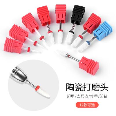 China Nail Art Beauty High Quality Acrylic Nail Art Diamond Carbide Nail Art Drill Bit Bit Drill Bit for sale