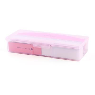 China Nail Tool Boxes 2021 Portable Nail Art Storage Nail Tool Boxes Professional Empty Container Box for sale