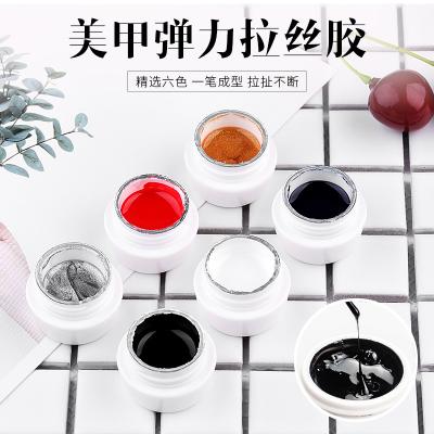 China Nail Art Beauty 2021 New Professional Soft Wholesale 6 Colors Spider Gel for sale