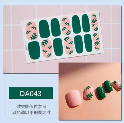 China Wholesale Custom Nail Art Wraps Finger Nail Art Decoration Sticker, Nail Sticker For Women for sale