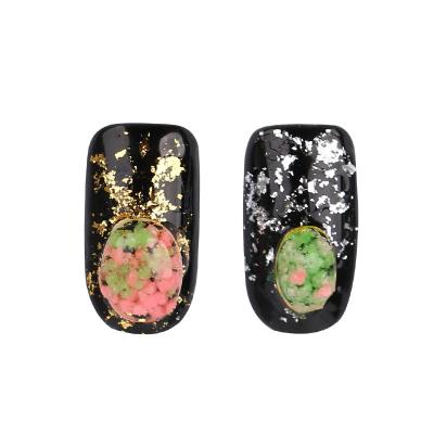 China Finger Nail Art Hot Sale 6 Colors Mirror Effect Dust Dust Metallic Fine Glitter Nail Powder for sale