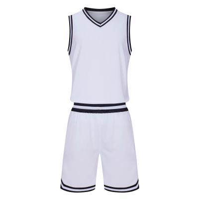 China Breathable High Quality Hot Sales Polyester Material Quick-Drying Youth Basketball Uniforms Singlet Sets Basketball for sale