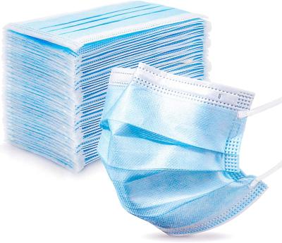 China Breathable Disposable Nonwoven 3 Ply Earloop Medical Grade Face Masks In Stock ,Procedure Disposable Face Mask for sale