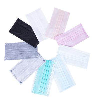 China Breathable Disposable Face Mask 2ply 3ply Earloop Nonwoven Surgical Medical Face Mask for sale