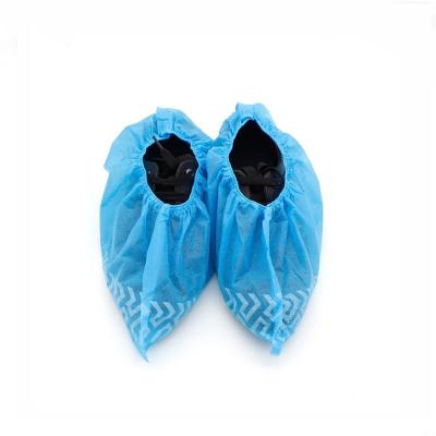 China High Quality Disposable Non-woven Shoe Cover Non-woven Non-slip Personal Care Shoe Cover Slip Resistant for sale