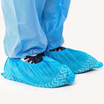 China Personal Care Medical Cover Disposable Medical Shoes PP Nonwoven Hospital Shoe Cover for sale