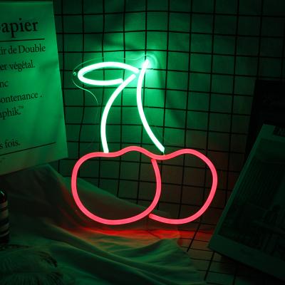 China Shopping Mall Restaurant Hotel Lamps Special Decorative Cherry Party Wedding Angel Strip Light Words Neon for sale