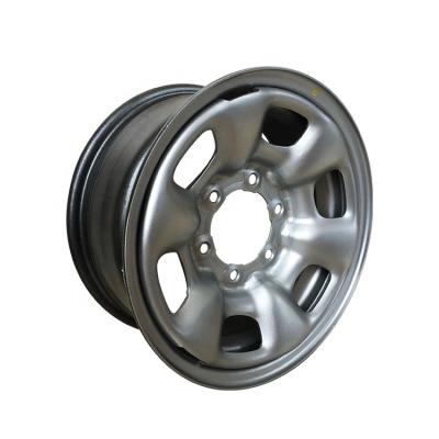 China 2WD 4WD 4x4 OEM Vigo Hilux Prado factory supply cheap16x6J 6x139.7 OEM steel car wheel rim for sale