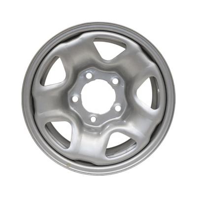 China Passanger Car 4WD 4x4 OEM Hilux/Prado Steel Wheel Rims 16x6.5 5x150 OEM Wheel Land Cruiser Car Steel Rim for sale