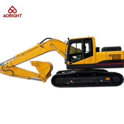 China Earth Moving Hydraulic Crawler Excavator 1.2-1.4cbm Bucket 24 Ton Construction Excavator for sale