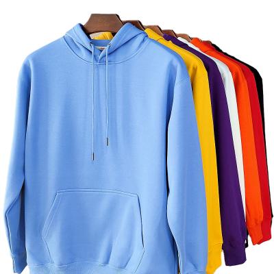 China Homme Cotton Men Hooded Custom Embroidery Logo Hoodie Man Winter Thick Fleece Pullover Hoodies Oversize Blank Plain Hoodie for sale