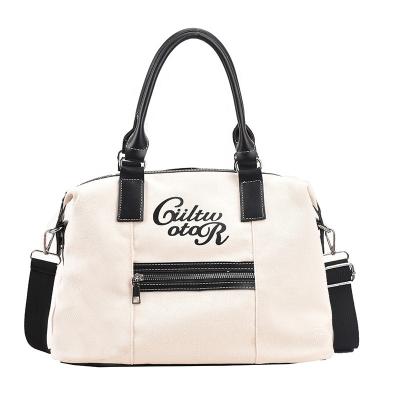 China Lady no minimum order wholesale casual handbags large capacity bags women canvas handbag for sale