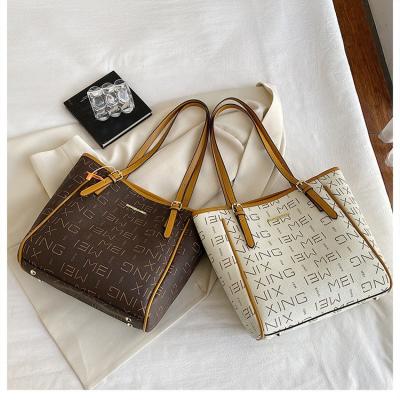 China Wholesale Cheap High Quality PU Leather Women Bags Ladies Price Bilateral Large Size Shoulder Bag for sale