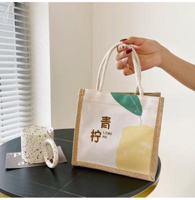 China Fashion Custom Printed Logo Outdoor Fashion Eco Friendly Reusable Canvas Tote Bags Standard Size Canvasbag For Women Travel for sale