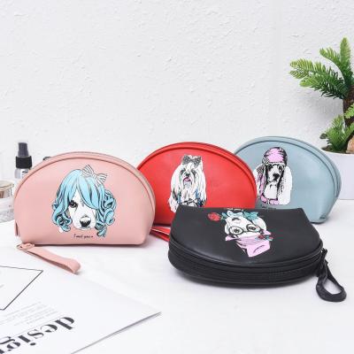 China Fashion Summer Hot Selling Big Dumpling Cosmetic Case Clutch Women Cosmetic Bags Waterproof Makeup Bag for sale