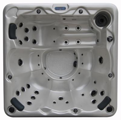 China Best Modern Chinese Self Cleaning Hot Tub 6 Person Acrylic Morden Balboa Bathtub for sale