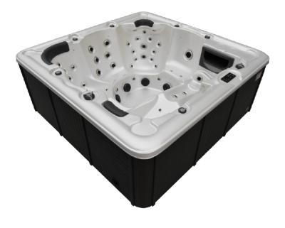 China Modern cheap high quality outdoor acrylic hot tub 6 person whirlpool for sale