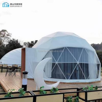 China factory price geodesic dome tent geodesic dome house glamping tents UV-resistant/wind-proof/waterproof tent outdoor dome for sale