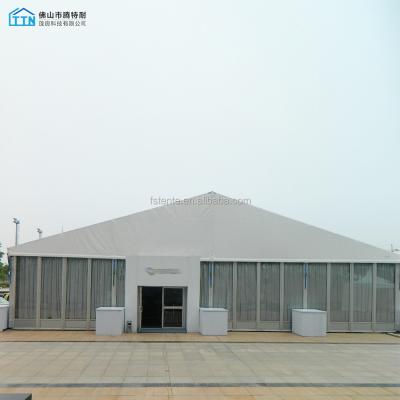 China Custom Outdoor Easy Event Marquee Gazebo Canopy Aluminum Trade Show Tent Instant UV-Resistant for sale